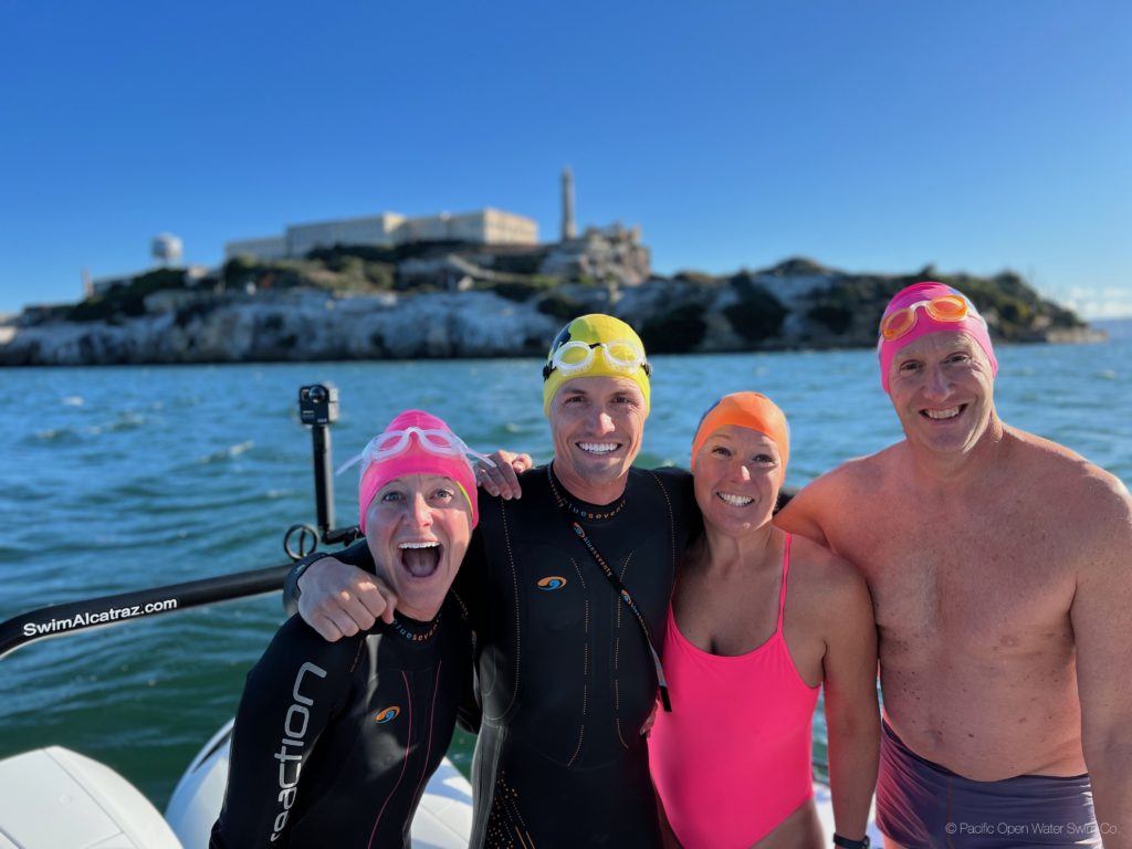 Watch Kara and Nate’s unforgettable Alcatraz Swim on YouTube, which has garnered over 3.9 million views.