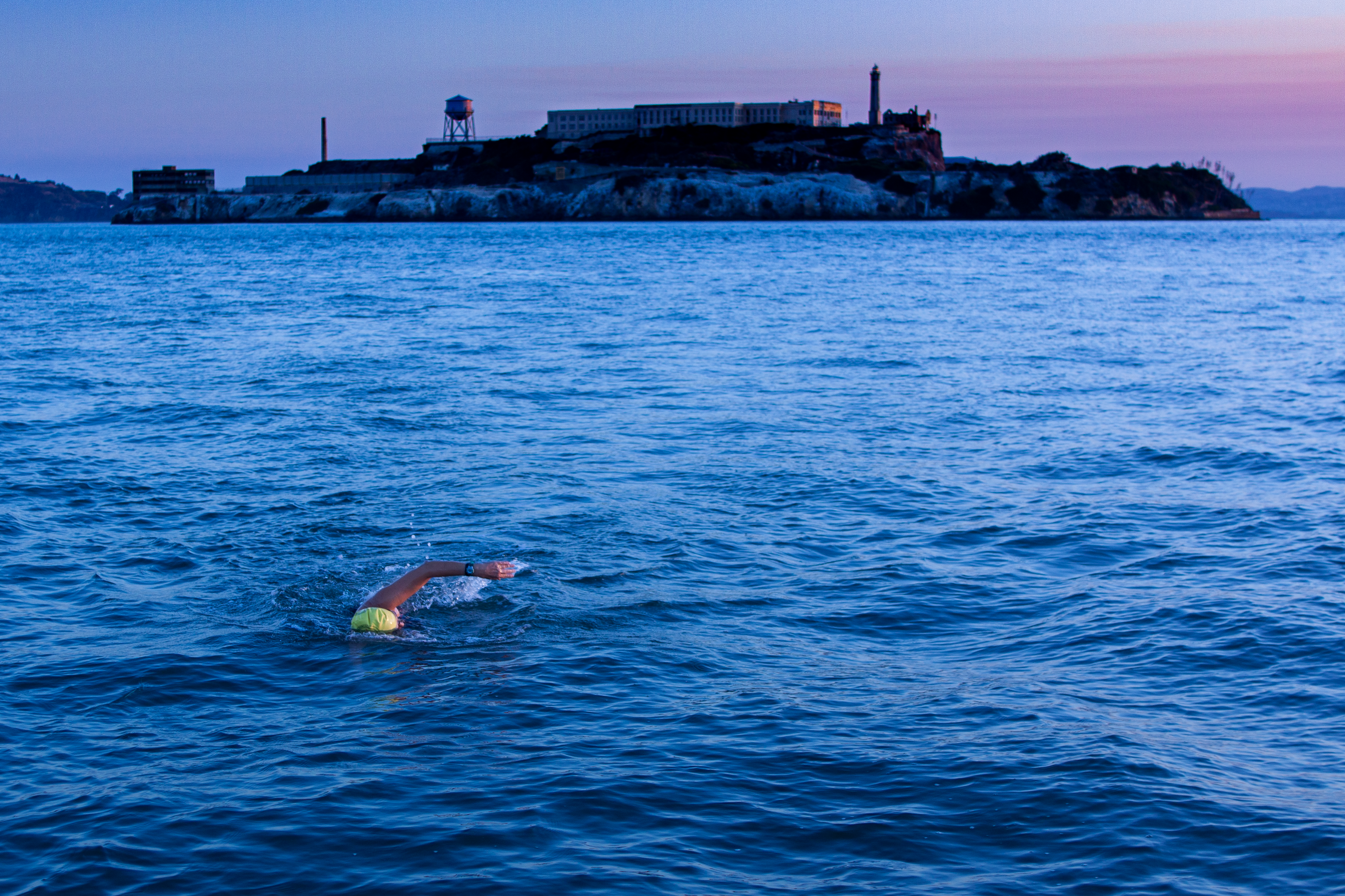 Alcatraz swim